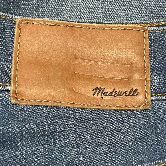 Madewell Roadtripper Jeans: Knee Rip Edition High Rise Distressed Size 25 - Picture 7 of 11